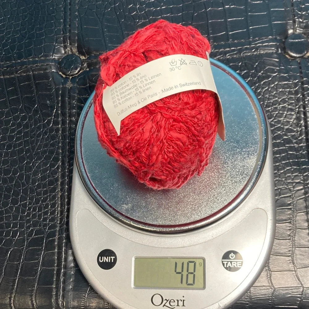 1 NWT (50g) + 1 (48g) DMC‎ Cotonina 85% Cotton 15% Linen Made in Switzerland